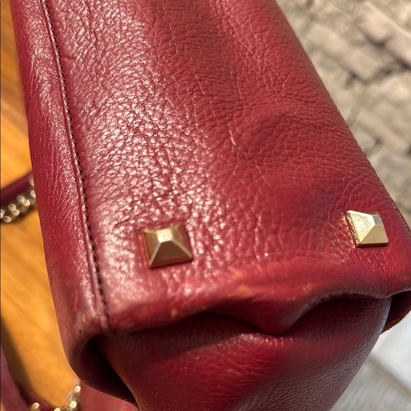 Kate Spade Red Leather Tote Bag - Picture 3 of 4